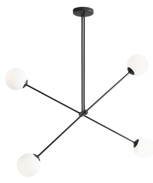 Aldex modern mennyezeti lámpa ohio fehér fekete ald1081pl_l1