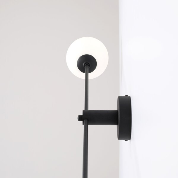 Aldex modern fali lámpa ohio fehér fekete ald1081d1