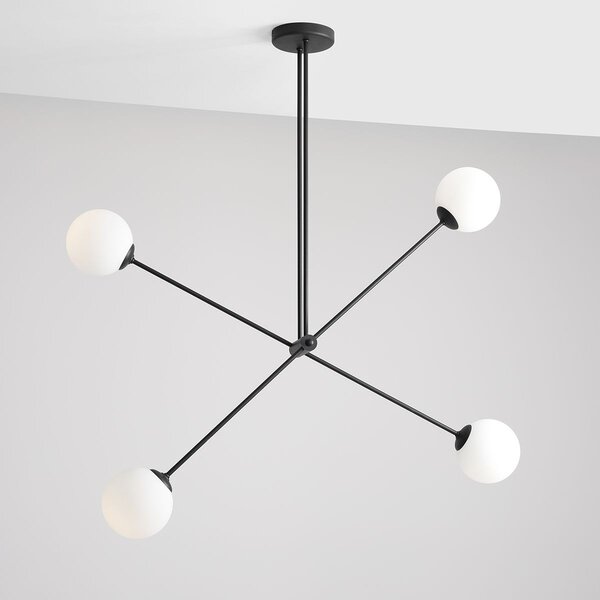 Aldex modern mennyezeti lámpa ohio fehér fekete ald1081pl_l1