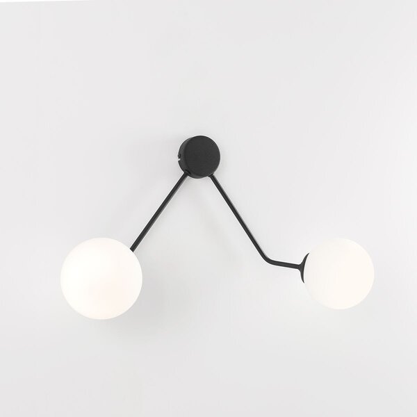 Aldex modern fali lámpa holm fehér fekete ald1082d1