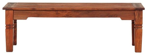 VidaXL tömör akácfa dohányzóasztal 110 x 50 x 35 cm