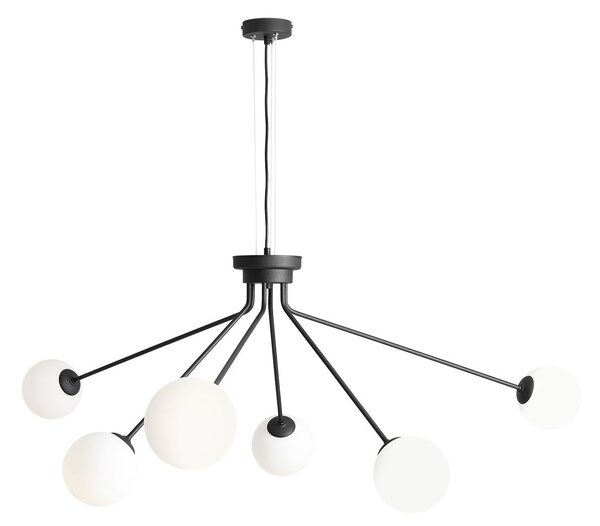 Aldex modern függeszték holm fehér fekete ald1082k1
