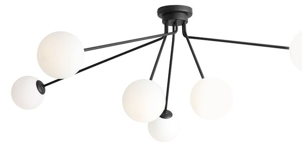 Aldex modern mennyezeti lámpa holm fehér fekete ald1082pl_k1