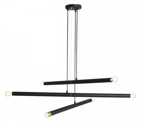Aldex modern függeszték tubo fekete ald1072k1