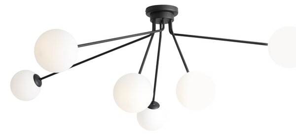 Aldex modern mennyezeti lámpa holm fehér fekete ald1082pl_k1