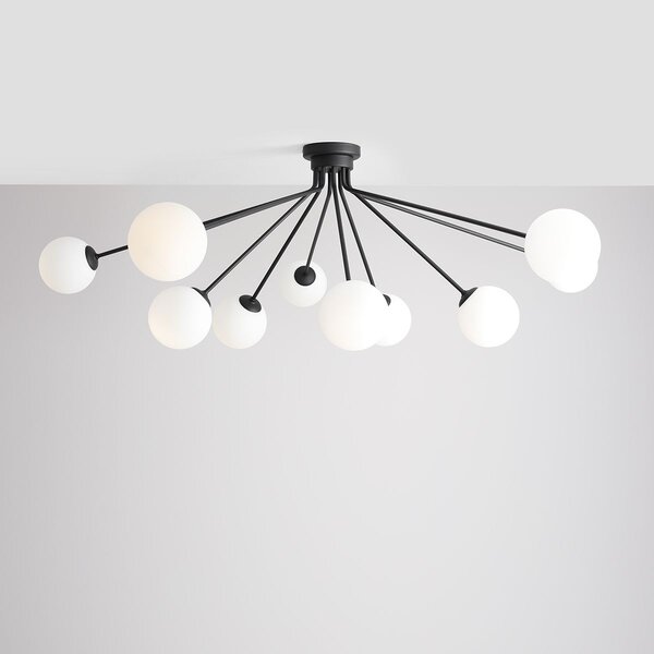 Aldex modern mennyezeti lámpa holm fehér fekete ald1082pl_m1