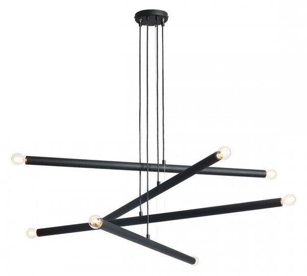 Aldex modern függeszték tubo fekete ald1072p1