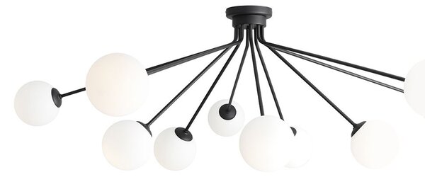Aldex modern mennyezeti lámpa holm fehér fekete ald1082pl_m1
