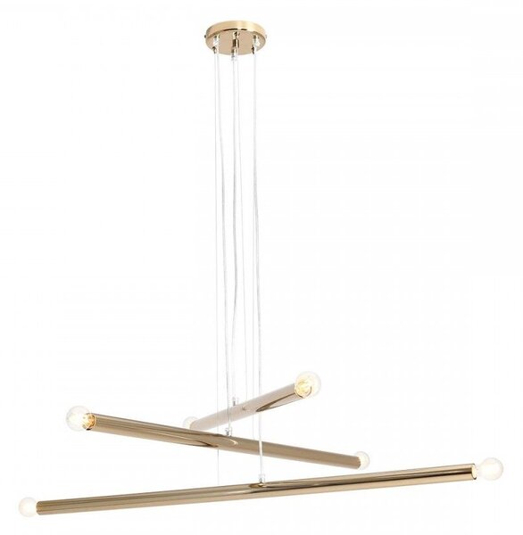 Aldex modern függeszték tubo arany ald1072k30