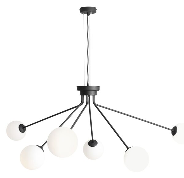 Aldex modern függeszték holm fehér fekete ald1082k1