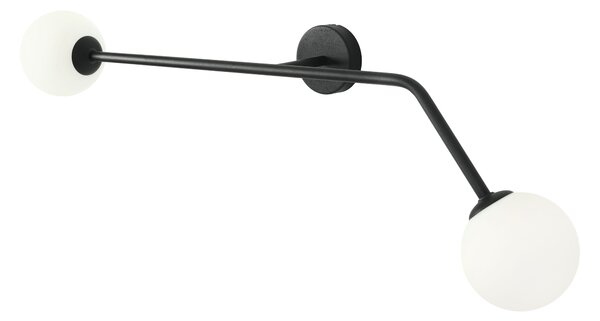 Aldex modern fali lámpa pure fehér fekete ald1064d1