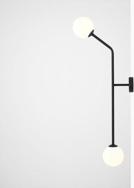 Aldex modern fali lámpa pure fehér fekete ald1064d1_2