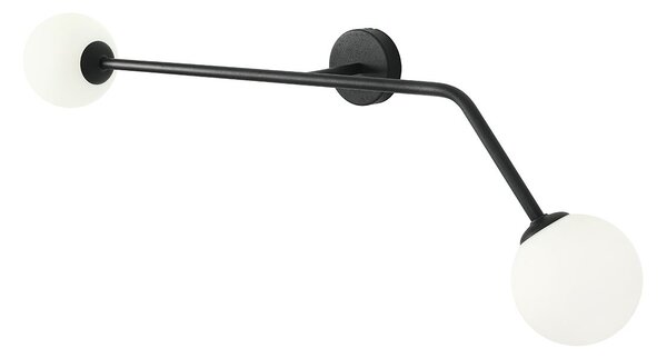 Aldex modern fali lámpa pure fehér fekete ald1064d1