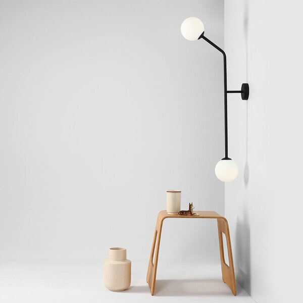 Aldex modern fali lámpa pure fehér fekete ald1064d1_2