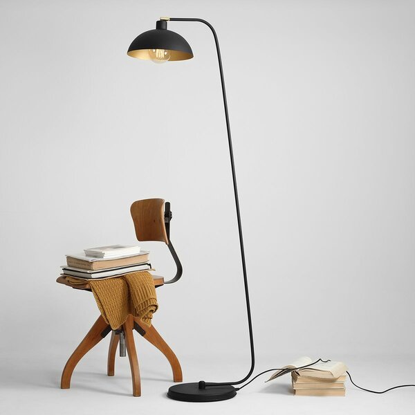 Aldex modern skandináv állólámpa espace fekete ald1036a1