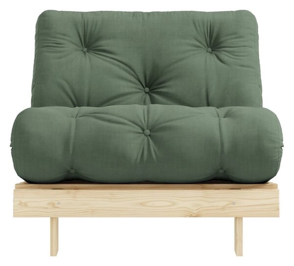 Roots Raw/Olive Green variálható fotel - Karup Design