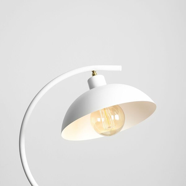Aldex modern skandináv asztali lámpa espace fehér ald1036b