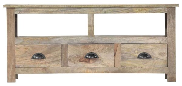 Mangófa TV-szekrény - Rusztikus - 110x30x50 cm