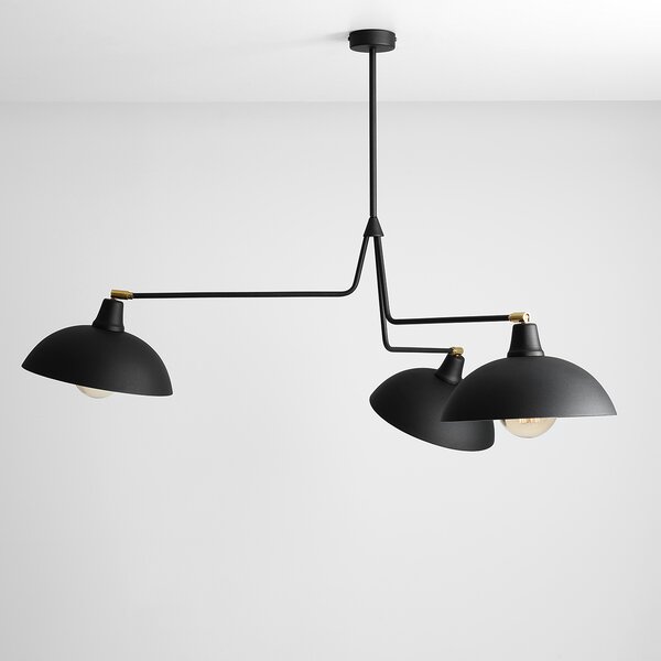Aldex modern skandináv függeszték espace fekete ald1036e1