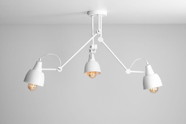 Aldex loft skandináv mennyezeti lámpa aida fehér ald814pl_e