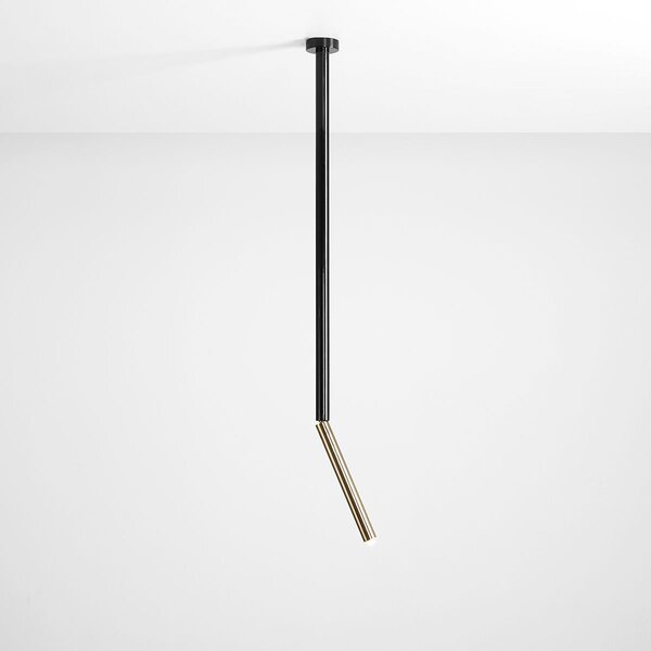 Aldex modern mennyezeti lámpa stick fekete arany ald1067pl_g1_l