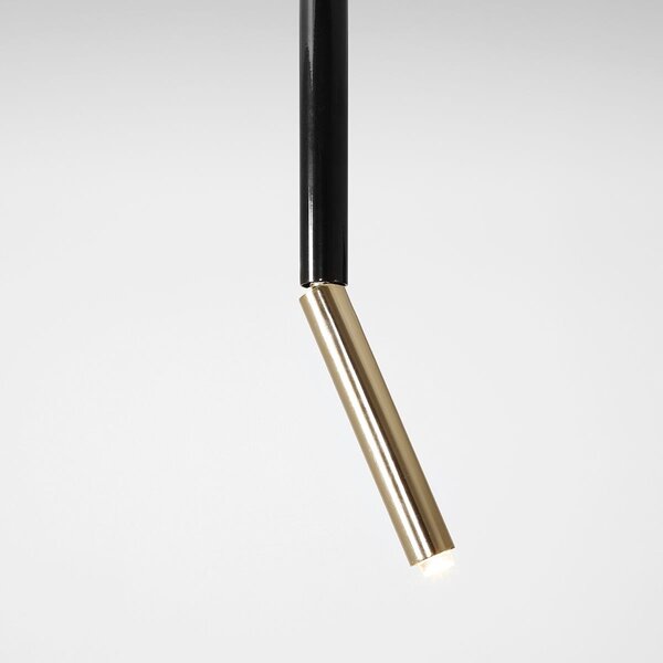 Aldex modern mennyezeti lámpa stick fekete arany ald1067pl_g1_m