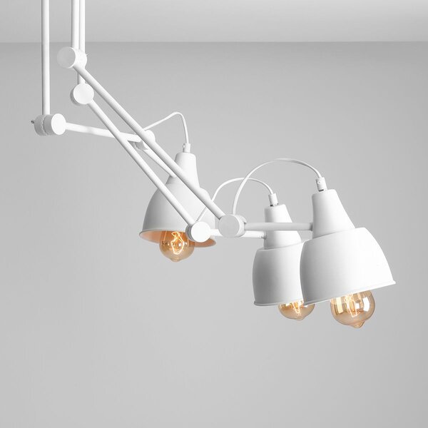 Aldex loft skandináv mennyezeti lámpa aida fehér ald814pl_e