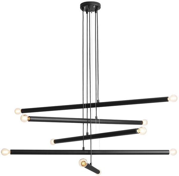Aldex modern függeszték tubo fekete ald1072m1