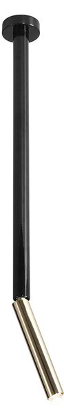 Aldex modern mennyezeti lámpa stick fekete arany ald1067pl_g1_m