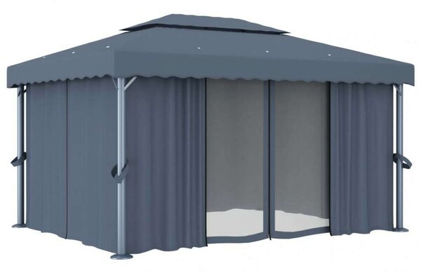 VidaXL Pavilon - Alumínium - 4x3m