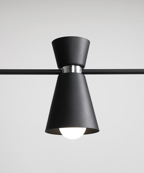Aldex modern skandináv függeszték kedar króm fekete ald989e1