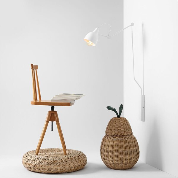 Aldex modern skandináv fali lámpa aida fehér ald814c