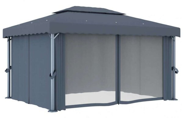 VidaXL Pavilon - Alumínium - 4x3m