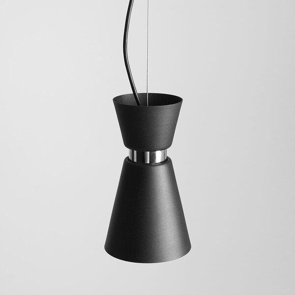 Aldex modern skandináv függeszték kedar króm fekete ald989g1