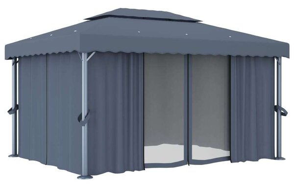 VidaXL Pavilon - Alumínium - 4x3m