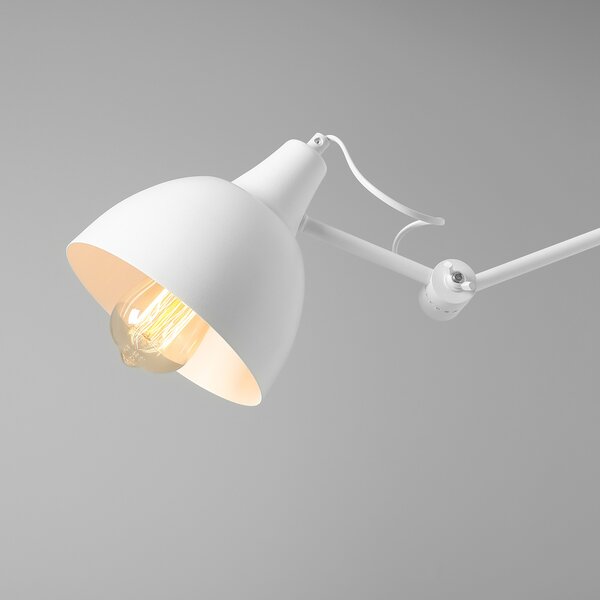 Aldex modern skandináv fali lámpa aida fehér ald814c/1