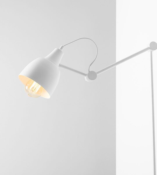 Aldex modern skandináv fali lámpa aida fehér ald814c