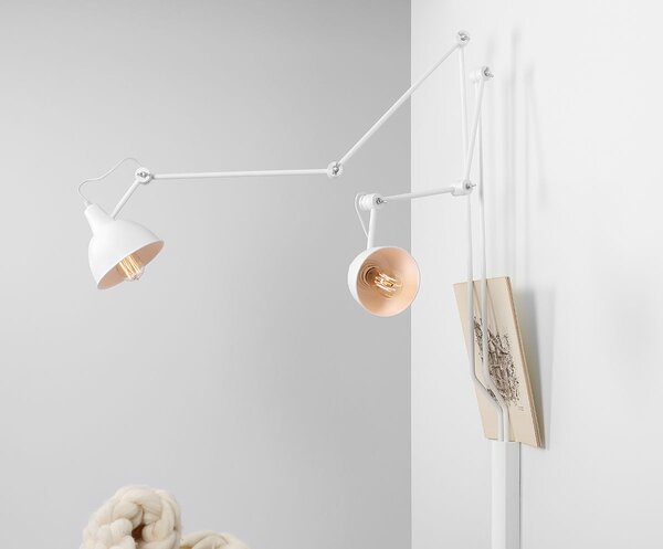 Aldex loft fali lámpa aida fehér ald814d