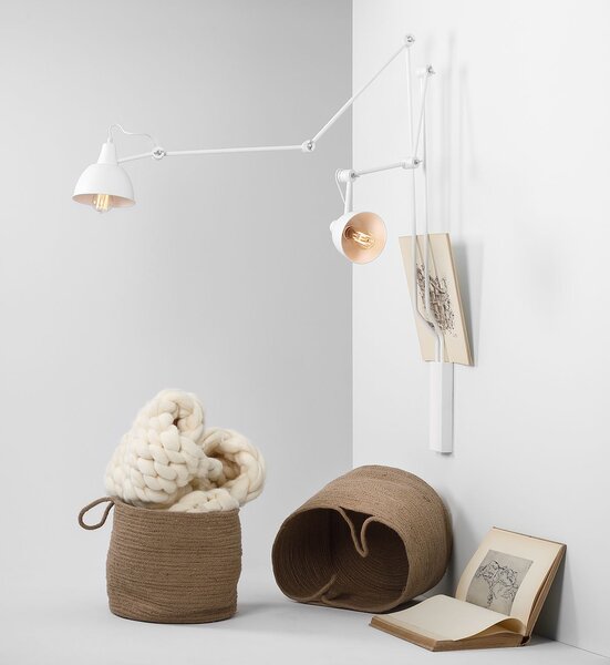 Aldex loft fali lámpa aida fehér ald814d