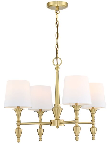 Cosmolight klasszikus csillár austin sárgaréz cosp04159br-wh