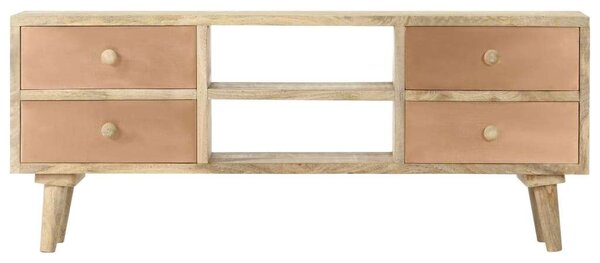 Mangófa TV-szekrény - 4 Fiók - 110x30x45 cm