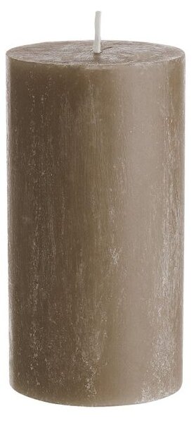 RUSTIC gyertya, homokszín 13cm