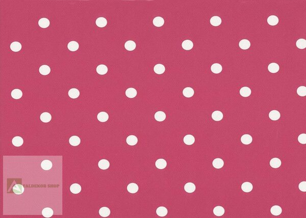 Pink pöttyös fólia, bútorfólia, öntapadós tapáta 45 cm