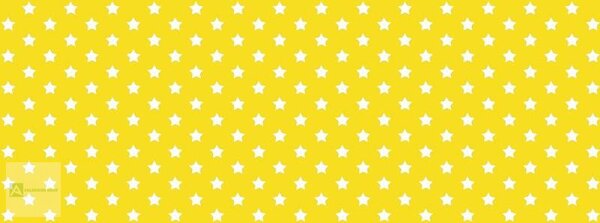 Sárga csillagos fólia, bútorfólia, öntapadós tapáta 45 cm