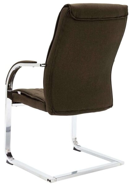 VidaXL Barna Irodai szék - Ergonomikus Szövet - 58x67,5x102 cm