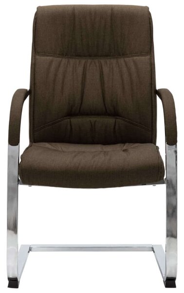VidaXL Barna Irodai szék - Ergonomikus Szövet - 58x67,5x102 cm