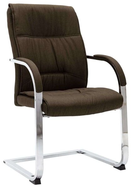 VidaXL Barna Irodai szék - Ergonomikus Szövet - 58x67,5x102 cm