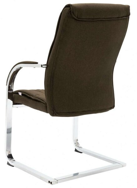 VidaXL Barna Irodai szék - Ergonomikus Szövet - 58x67,5x102 cm
