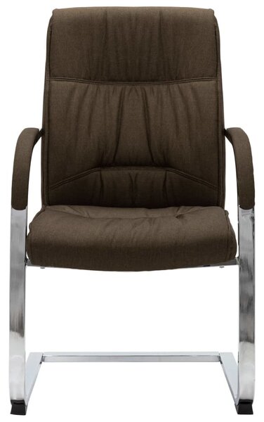 VidaXL Barna Irodai szék - Ergonomikus Szövet - 58x67,5x102 cm
