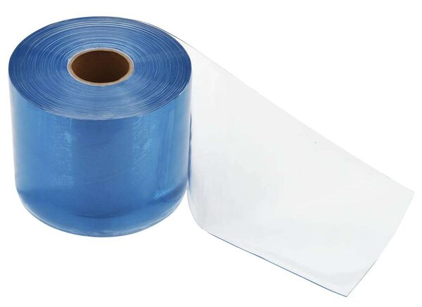 PVC Szalagfüggöny - Átlátszó - 300mm x 25m